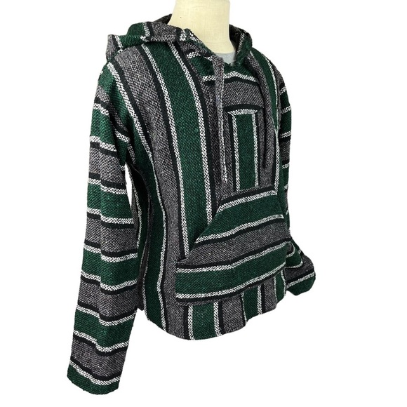 Molina Baja Drug Rug Multicolored Hoodie Sz 42 L 44 - Picture 3 of 9